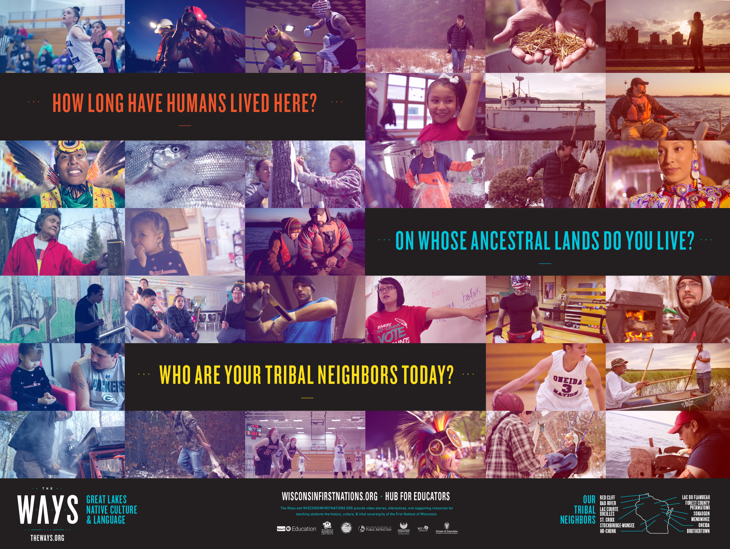 How long have humans lived here? On whose ancestral lands do you live? Who are your tribal neighbors today?